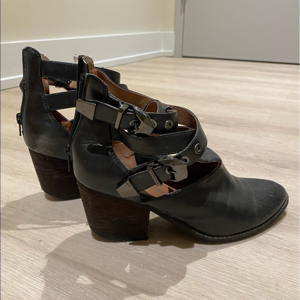 JEFFREY CAMPBELL IBIZA EVERWELL CUTOUT BOOTIES